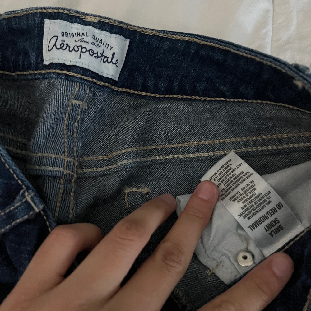 Lowrise aeropostale skinny jeans